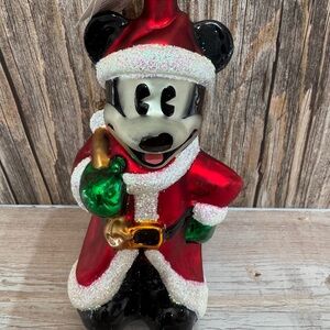 Vtg 1996 Christopher Radko Christmas Eve Mickey Disney Collection Ornament W Box